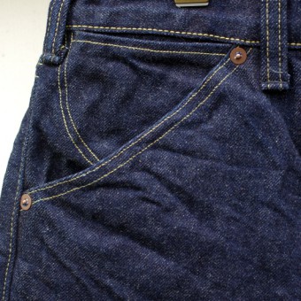 PADDED DENIM PANTS [15oz]