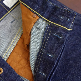 PADDED DENIM PANTS [15oz]