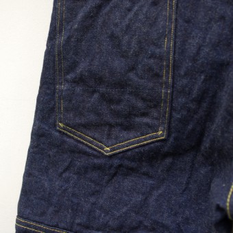 PADDED DENIM PANTS [15oz]