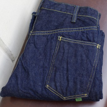 PADDED DENIM PANTS [15oz]