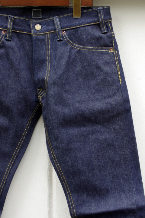 TIGHT-STRAIGHT DENIM PANTS [15oz RIGID]