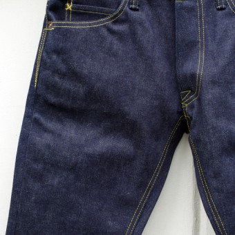 TIGHT-STRAIGHT DENIM PANTS [15oz RIGID]