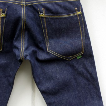 TIGHT-STRAIGHT DENIM PANTS [15oz RIGID]