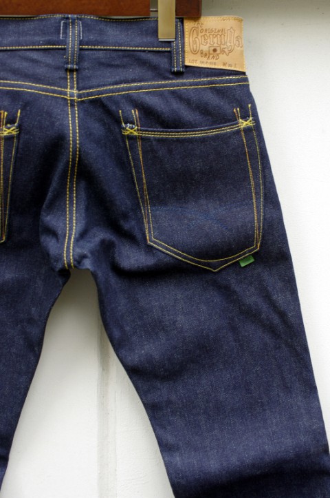 TIGHT-STRAIGHT DENIM PANTS [15oz RIGID]