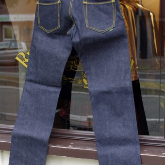 STRAIGHT DENIM PANTS [15oz RIGID]