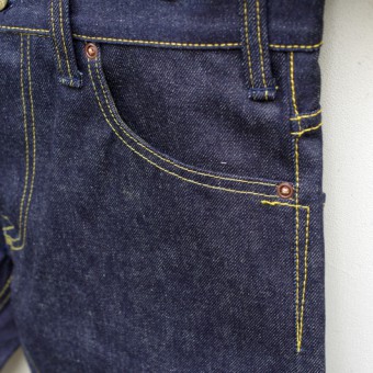 STRAIGHT DENIM PANTS [15oz RIGID]