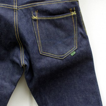 STRAIGHT DENIM PANTS [15oz RIGID]