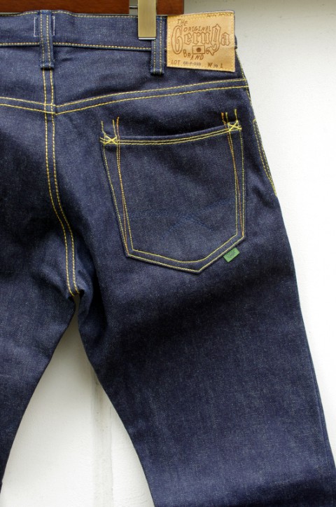 STRAIGHT DENIM PANTS [15oz RIGID]