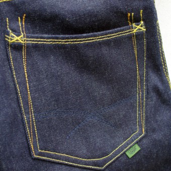 STRAIGHT DENIM PANTS [15oz RIGID]