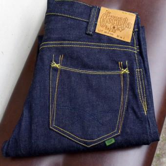 STRAIGHT DENIM PANTS [15oz RIGID]