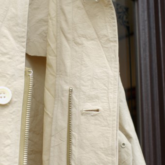 SHRINK NYLON WEATHER COAT