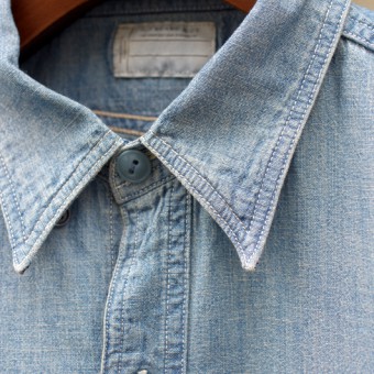 LINEN CHAMBRAY ONE POCKET SHIRTS