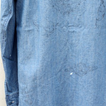 LINEN CHAMBRAY ONE POCKET SHIRTS