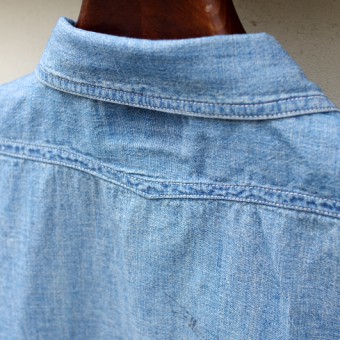 LINEN CHAMBRAY ONE POCKET SHIRTS