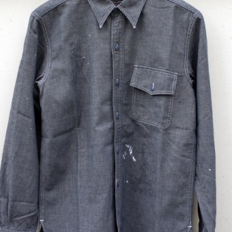 LINEN CHAMBRAY ONE POCKET SHIRTS