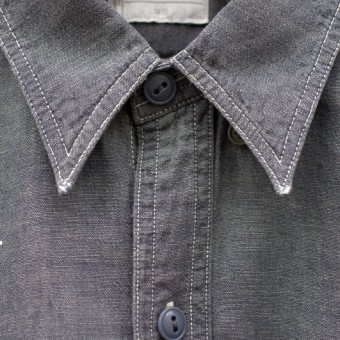 LINEN CHAMBRAY ONE POCKET SHIRTS