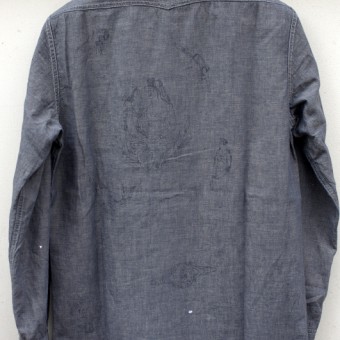 LINEN CHAMBRAY ONE POCKET SHIRTS