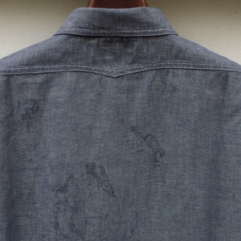 LINEN CHAMBRAY ONE POCKET SHIRTS