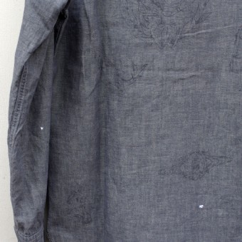 LINEN CHAMBRAY ONE POCKET SHIRTS