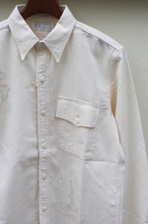 LINEN CHAMBRAY ONE POCKET SHIRTS