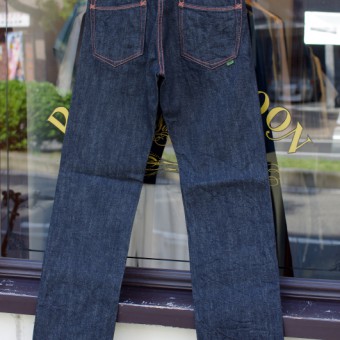 STRAIGHT DENIM PANTS [SULFA-BK]