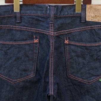 STRAIGHT DENIM PANTS [SULFA-BK]