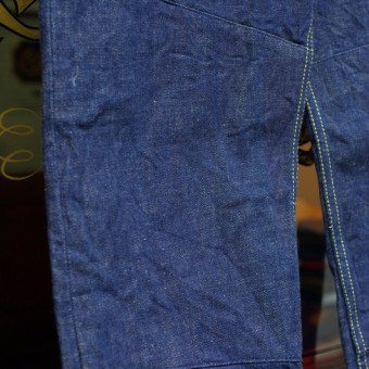 W-KNEE HOLIDAY PANTS [INDIGO]