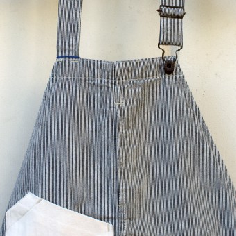 WORK APRON [HICKORY]