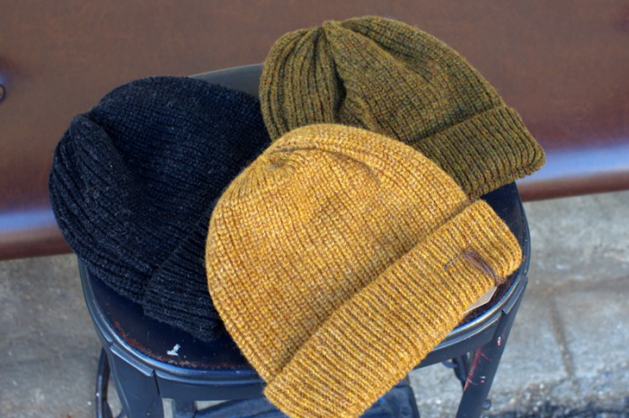 LOW GAUGE WOOL KNIT CAP