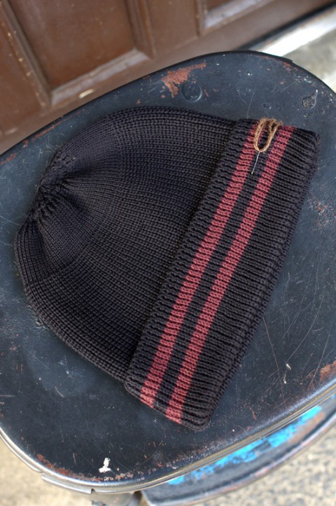 RIB LINE KNIT CAP