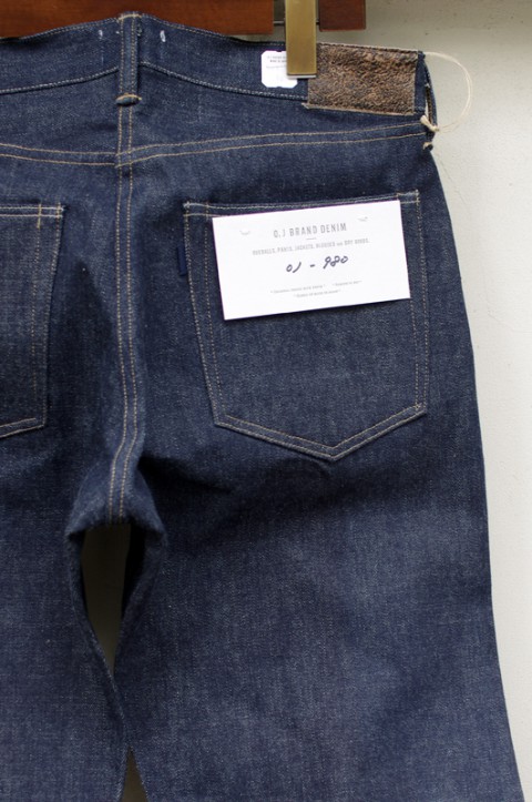 FIVE POCKET TAPERED JEANS "980"